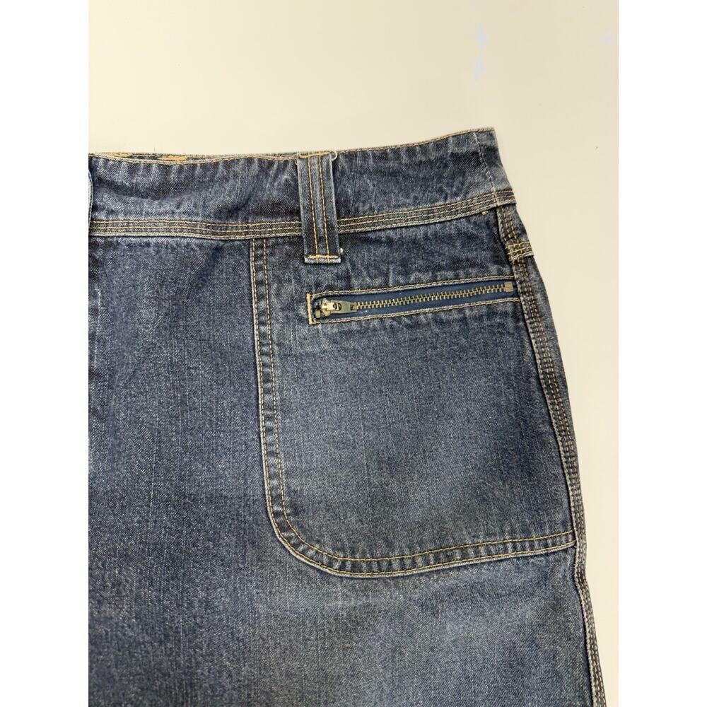 NY Jeans New York & Company Womens Skirt Size 12 Denim Jean Skirt - Picture 2 of 8